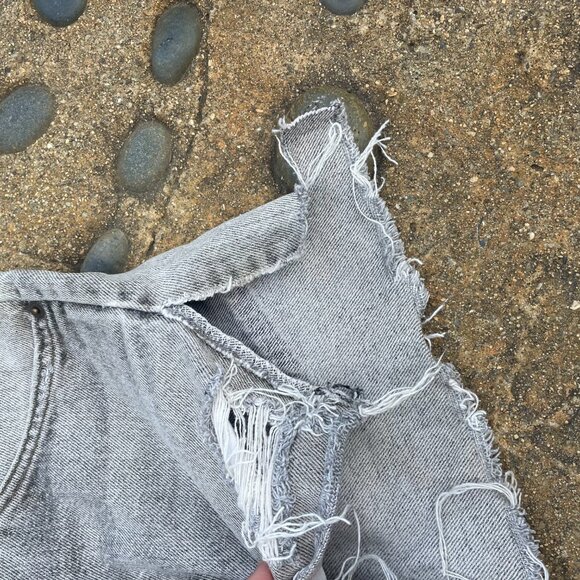 Levi's 517 Orange Tab Grey Distressed - Picture 2 of 5